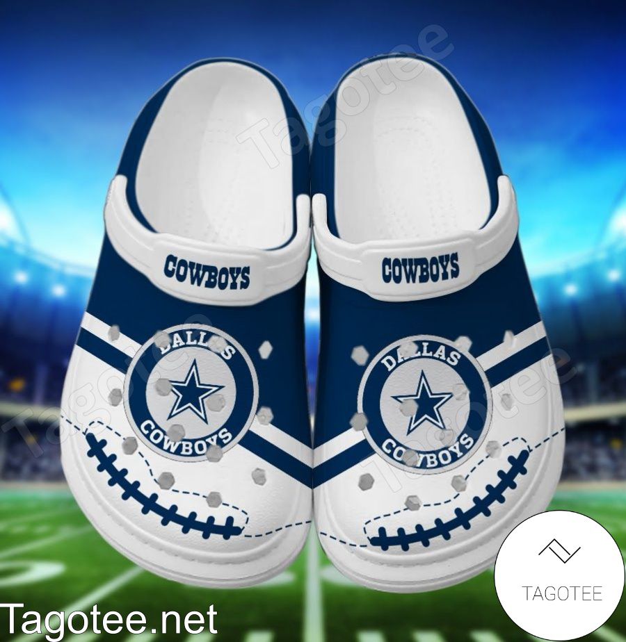 Dallas Cowboys Logo Football Crocs Clogs