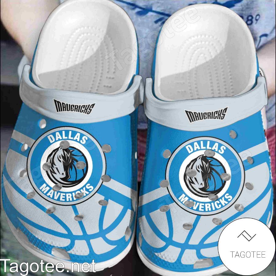 Dallas Mavericks Logo Basketball Team Crocs Clogs