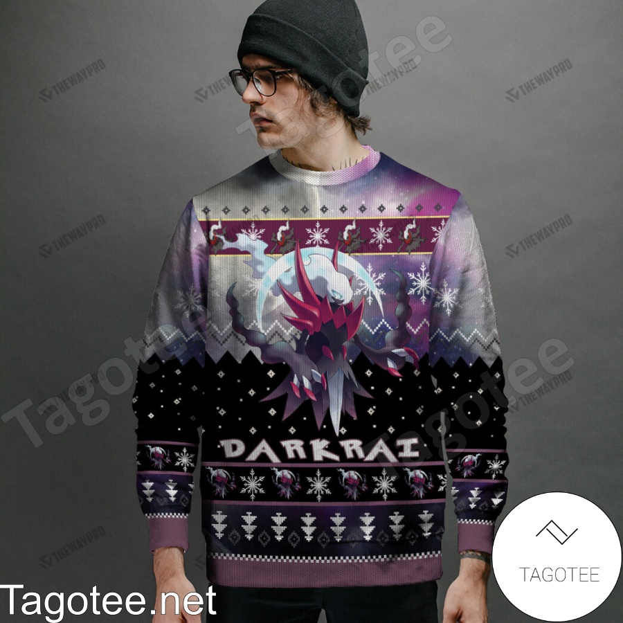 Darkrai Pokemon Ugly Christmas Sweater a