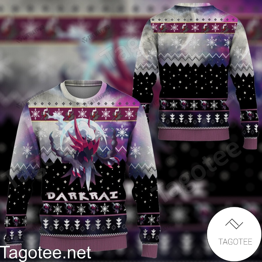 Darkrai Pokemon Ugly Christmas Sweater