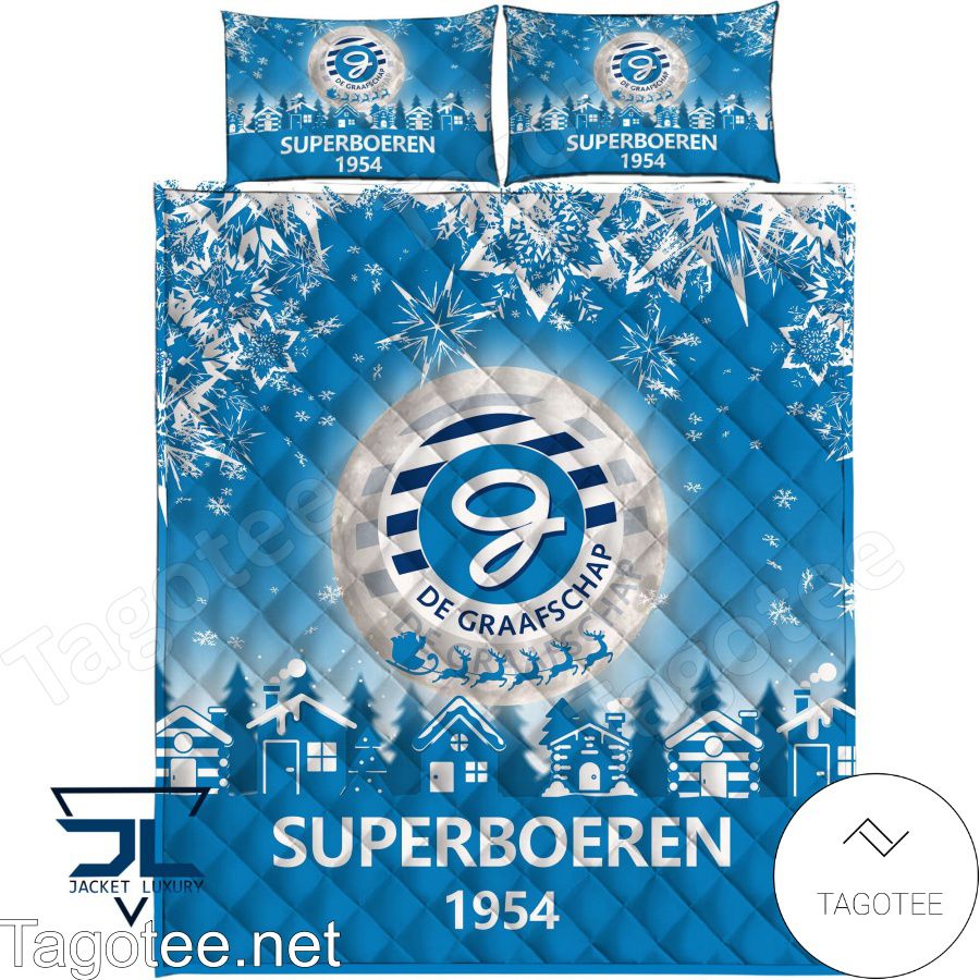 De Graafschap Superboeren 1954 Christmas Bedding Set a