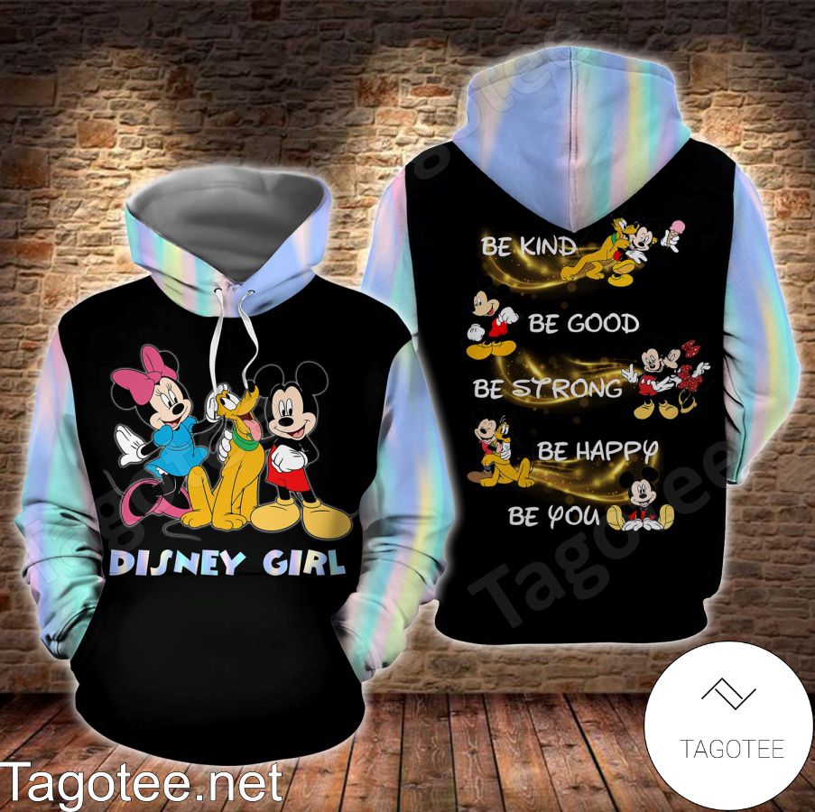 Disney Girl Be Kind Be Good Be Strong Be Happy Be You Shirt, Tank Top And Leggings a