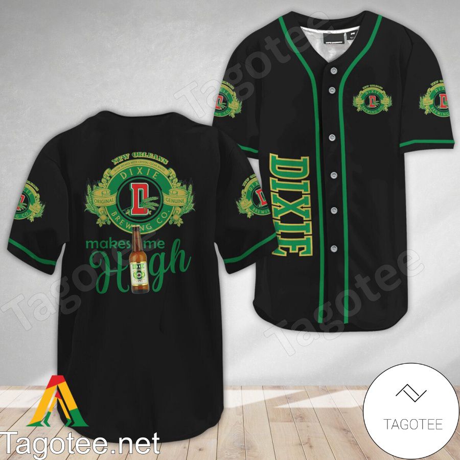 Dixie Beer Make Me High Baseball Jersey