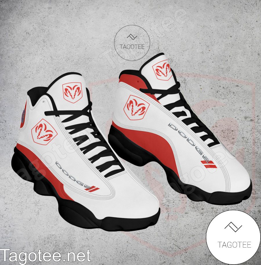 Dodge Logo Air Jordan 13 Shoes - EmonShop a