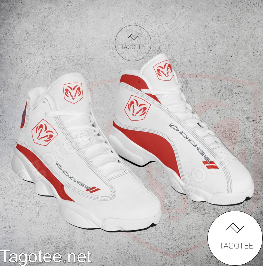 Dodge Logo Air Jordan 13 Shoes - EmonShop