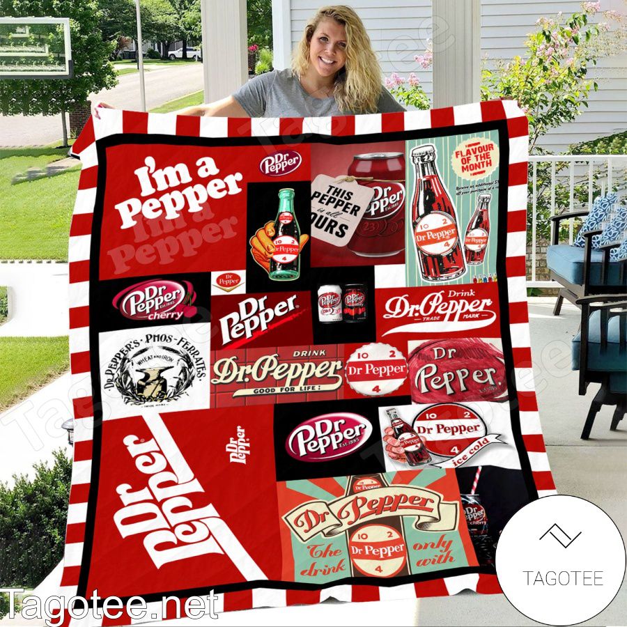 Dr Pepper Blanket