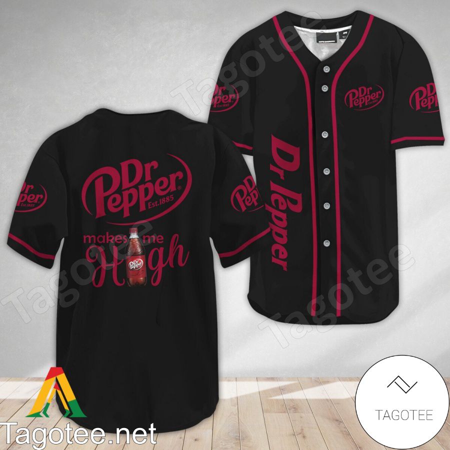 Dr Pepper Make Me High Baseball Jersey