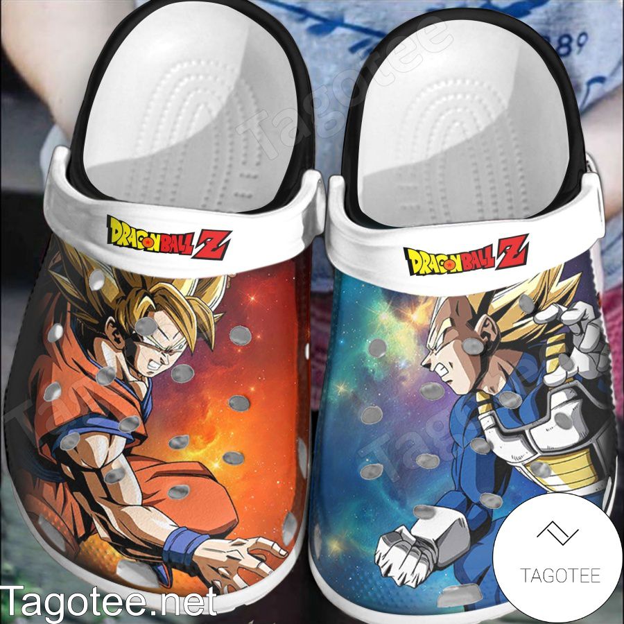 Dragon Ball Z Goku And Vegeta Crocs Clogs