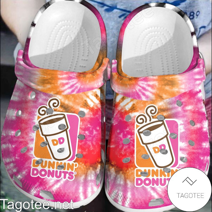 Dunkin' Donuts Color Abstract Crocs Clogs