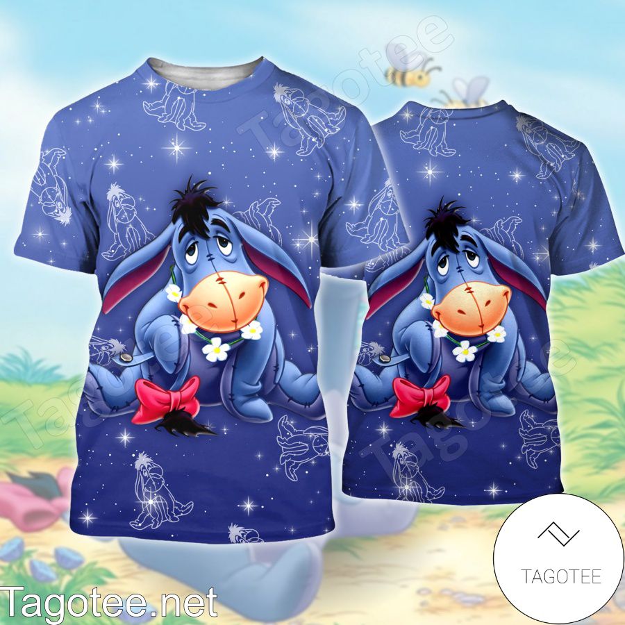 Eeyore Cute Blue Twinkle Shirt, Tank Top And Leggings a