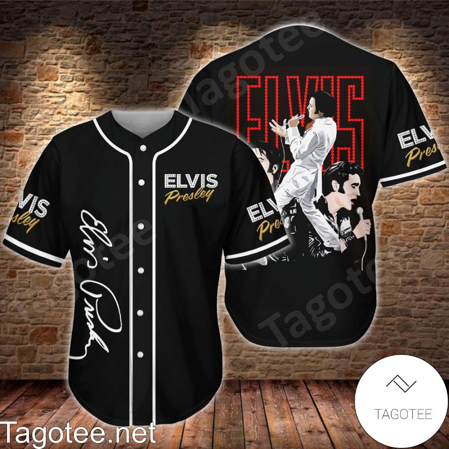 Elvis Presley Baseball Jersey