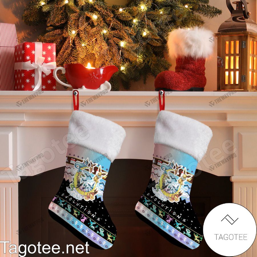 Evolutions Pokemon Christmas Stocking a