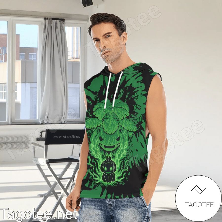 Evolve Bulbasaur Within Venusaur Custom Hooded Tank Top a