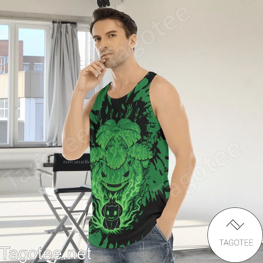 Evolve Bulbasaur Within Venusaur Pokemon Tank Top a