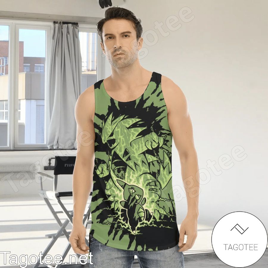 Evolve Larvitar Within Tyranitar Pokemon Tank Top