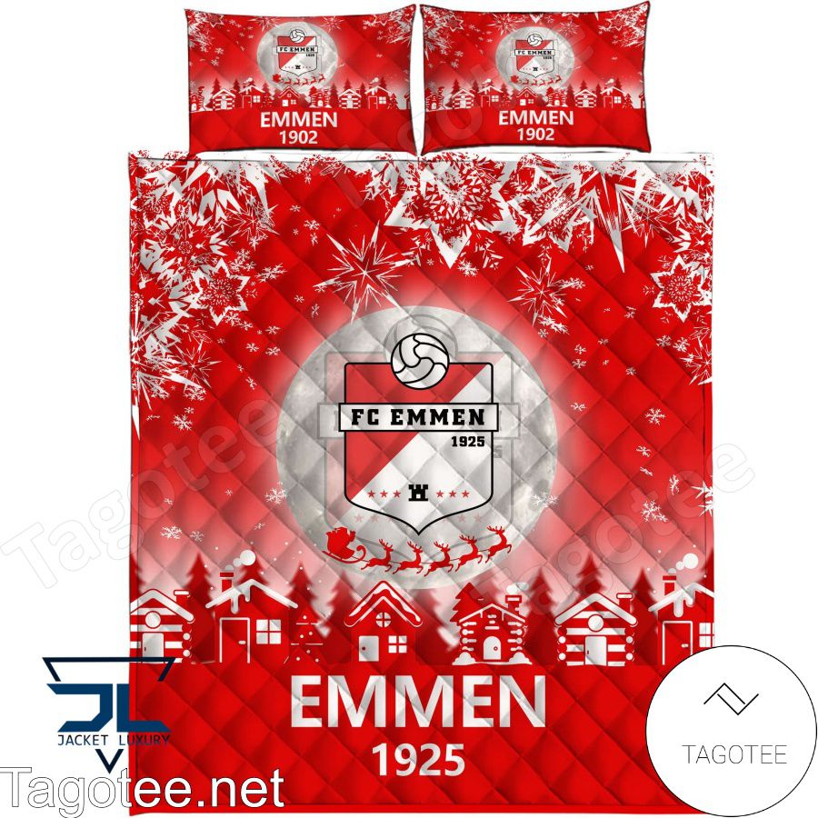 Fc Emmen 1925 Christmas Bedding Set a