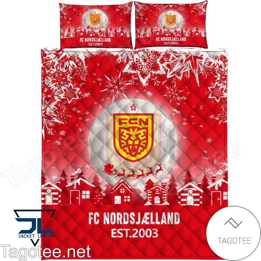 Fc Nordsjaelland Est 2003 Christmas Bedding Set a