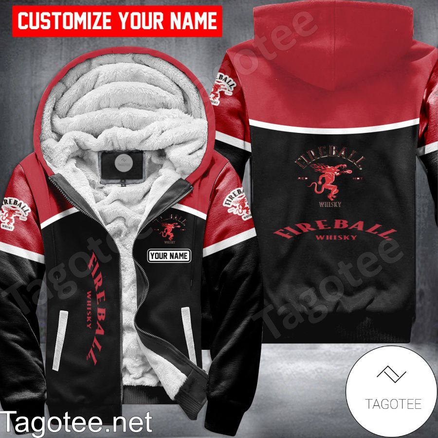 Fireball Whisky Custom Uniform Fleece Hoodie - MiuShop