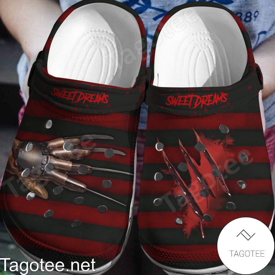 Freddy Krueger Costume Sweet Dream Crocs Clogs