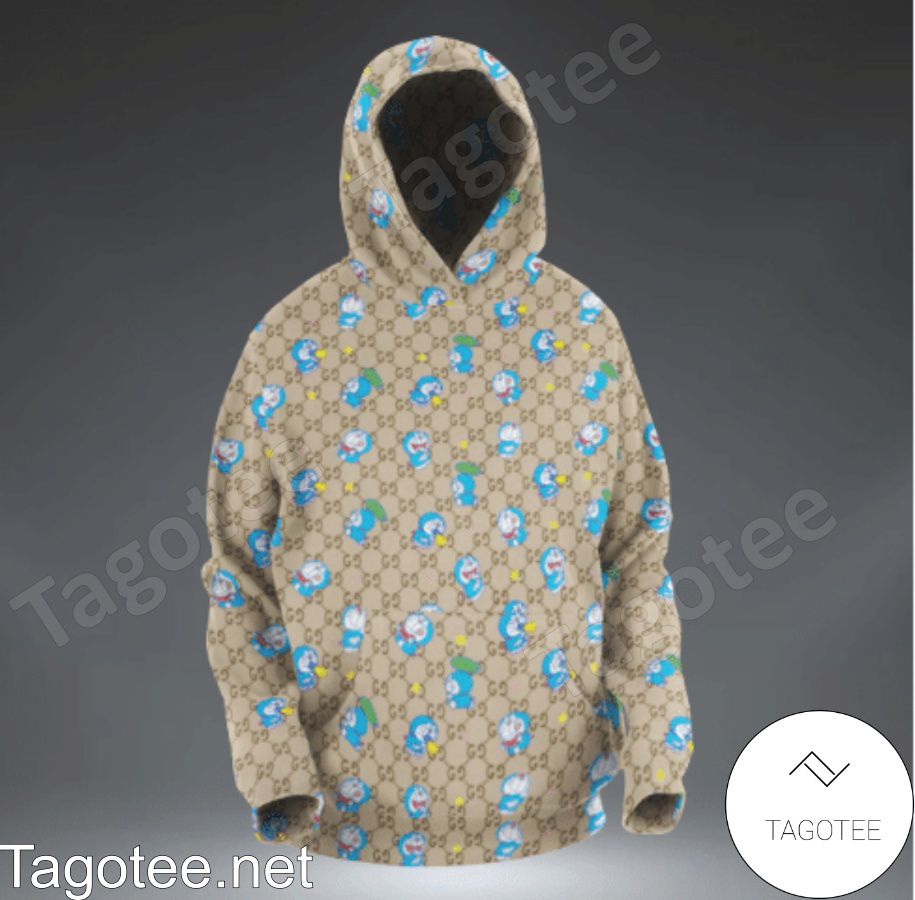 Gucci And Doraemon Hoodie