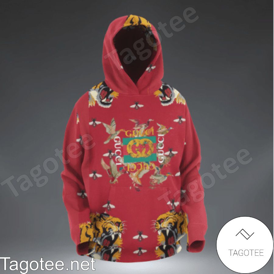 Gucci Animals Red Hoodie