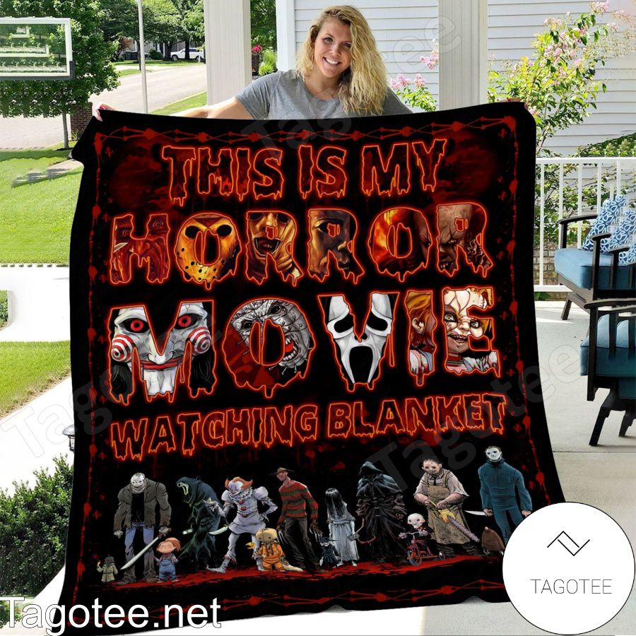 Halloween This Is My Horror Movie Watching Blanket