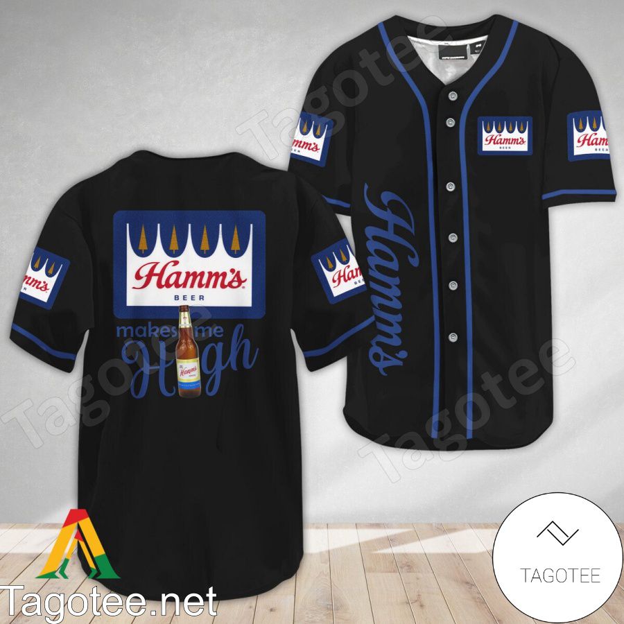 Hamm's Beer Make Me High Baseball Jersey