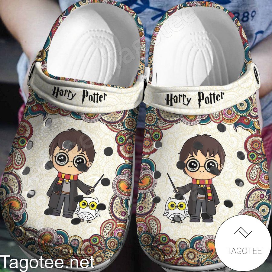 Harry Potter Paisley Pattern Crocs Clogs