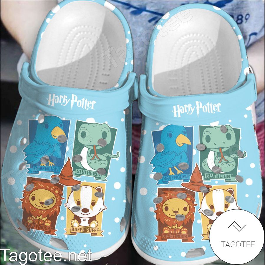 Harry Potter Ravenclaw Slytherin Gryffindor Hufflepuff Cute Crocs Clogs