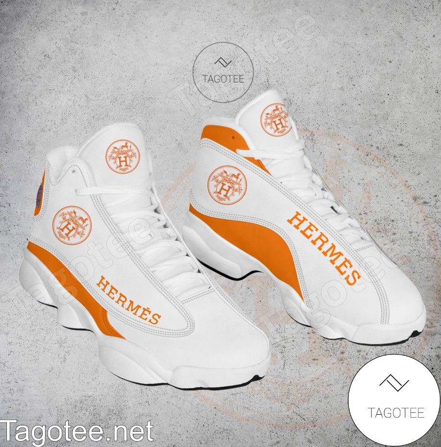 Hermes Logo Air Jordan 13 Shoes - EmonShop