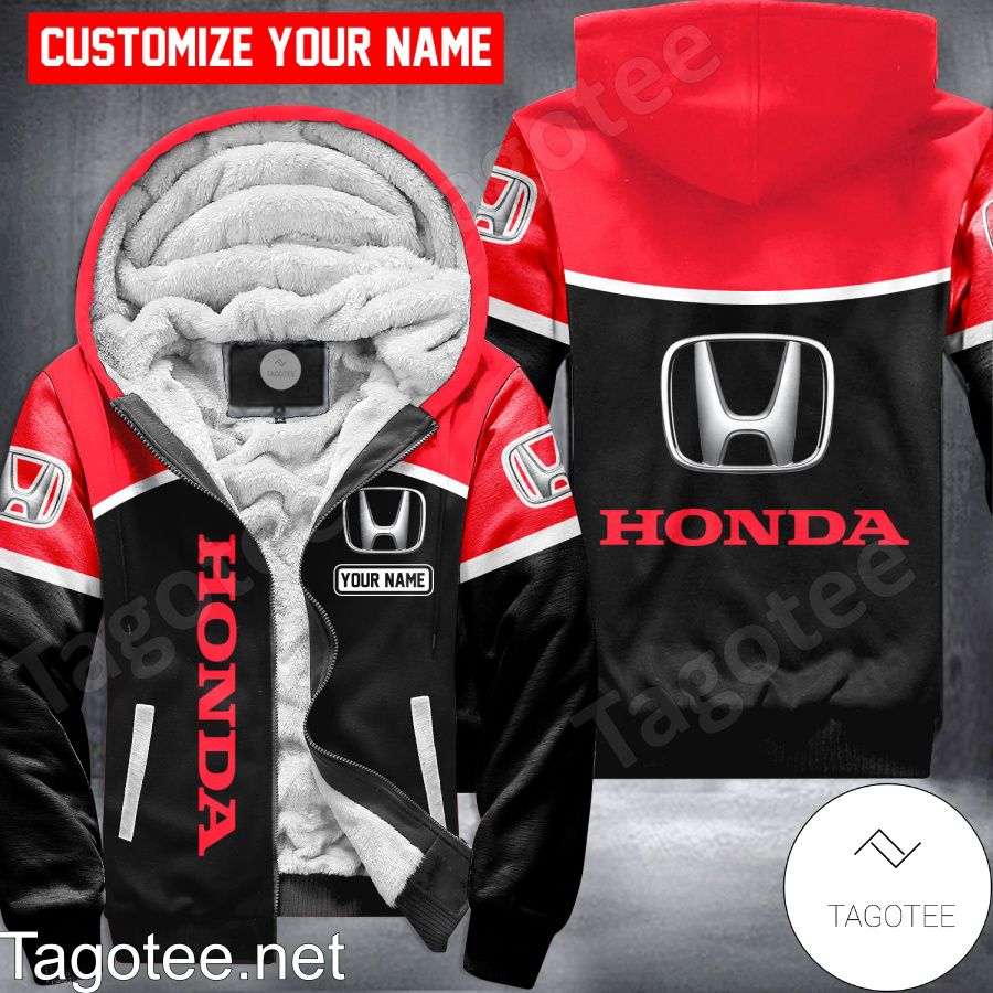 Honda Custom Uniform Fleece Hoodie - EmonShop