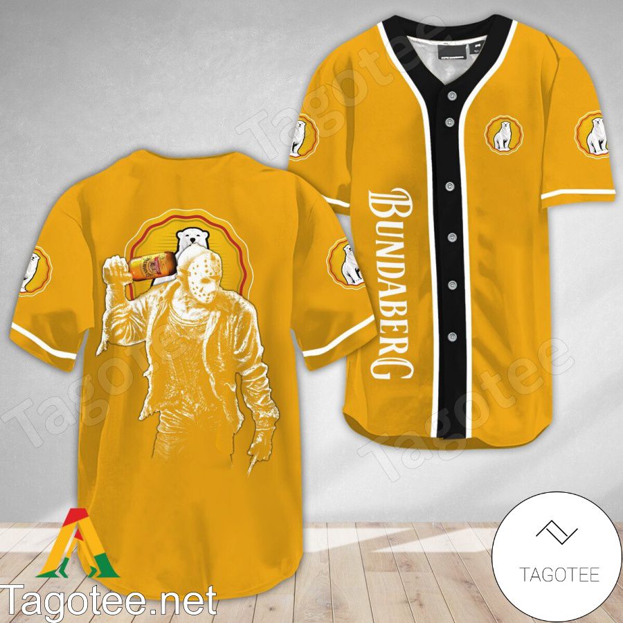 Horror Jason Voorhees Bundaberg Rum Baseball Jersey