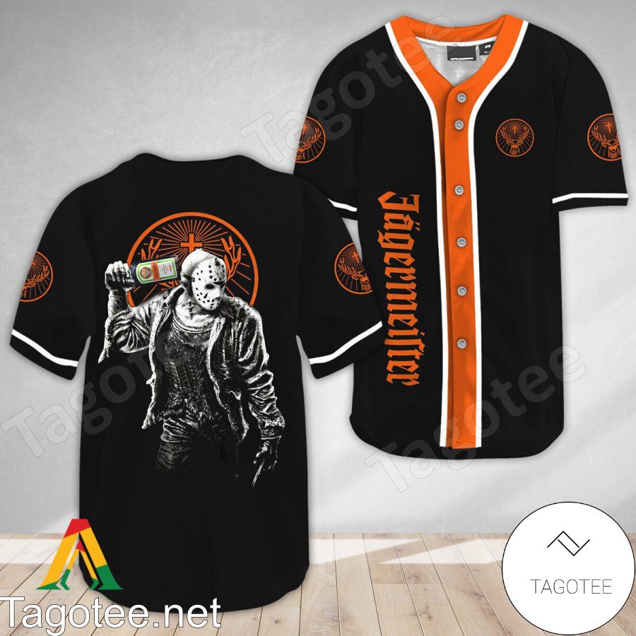 Horror Jason Voorhees Jagermeister Baseball Jersey