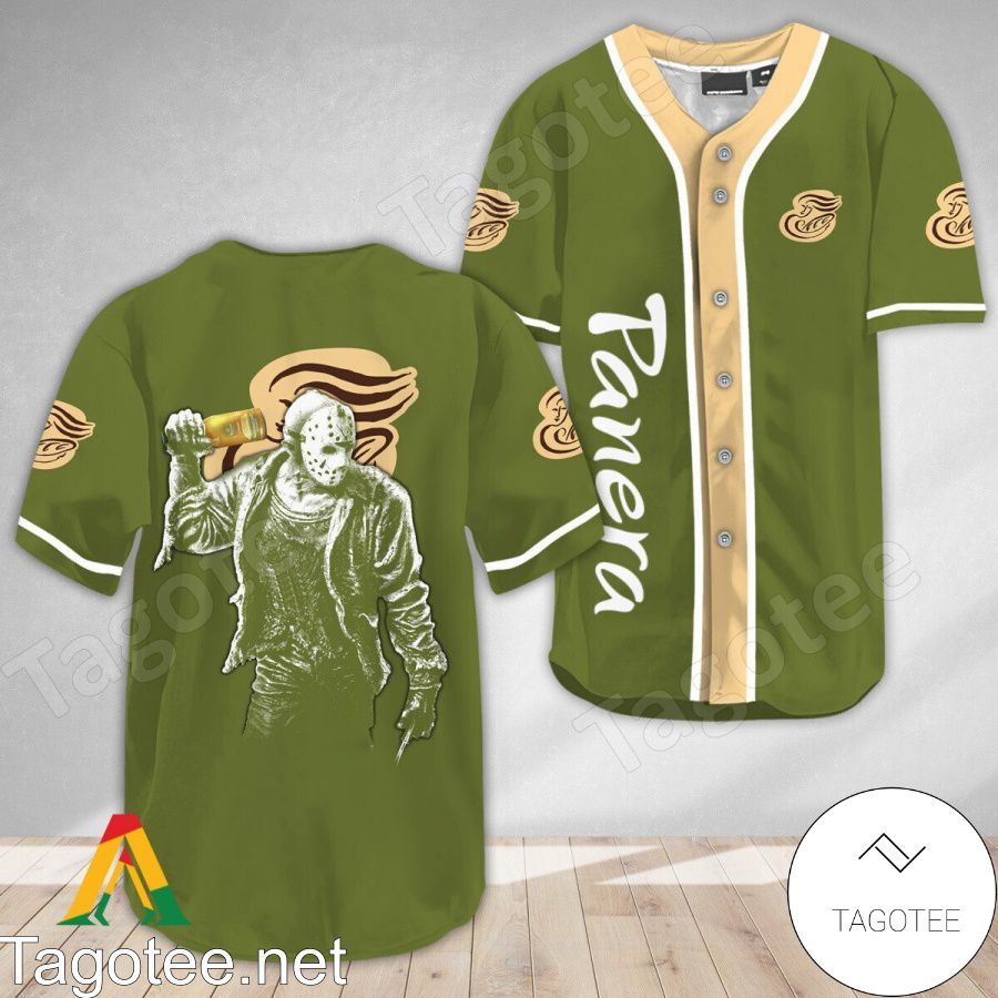 Horror Jason Voorhees Panera Bread Baseball Jersey