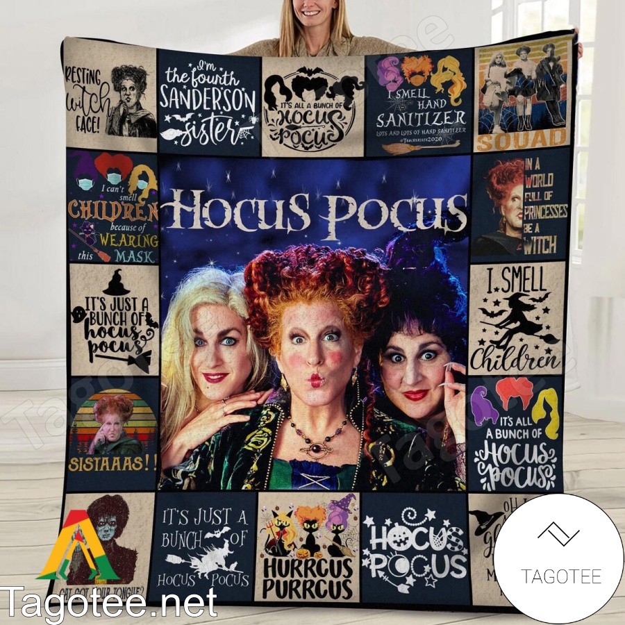 I'm The Fourth Sanderson Sister Hocus Pocus Blanket Quilt