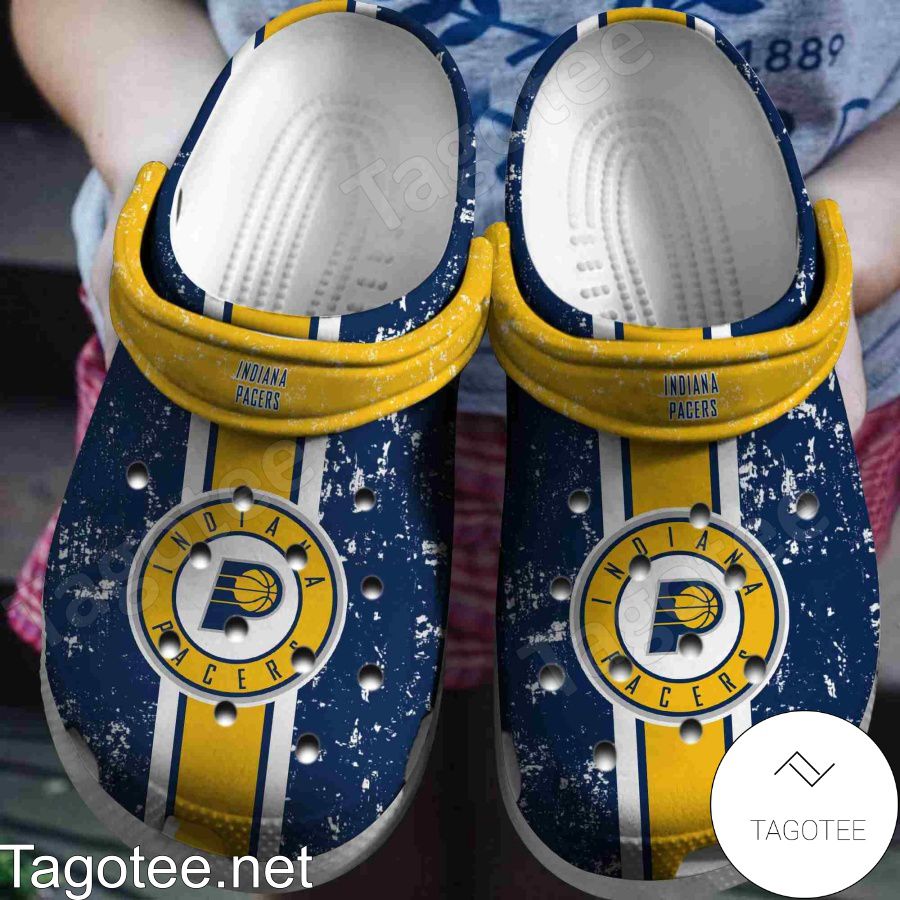 Indiana Pacers Logo Basketball Team Crocs Clogs