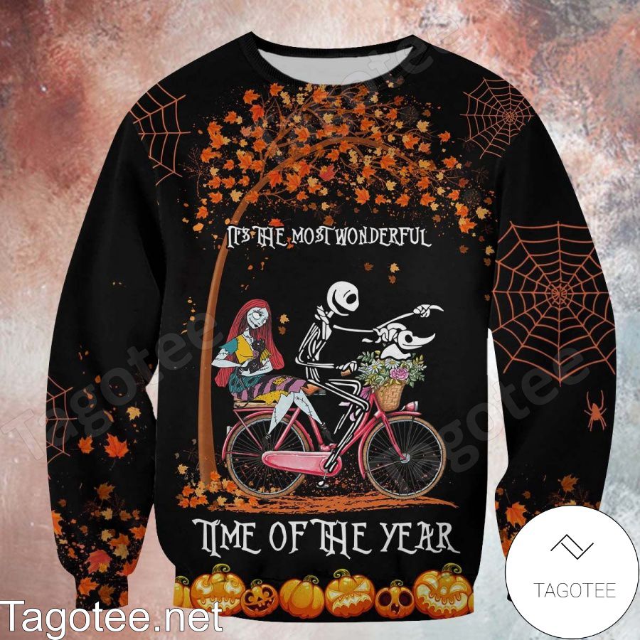 Jack And Sally It's The Most Wonderful Time Of The Year T-shirt, Hoodie a