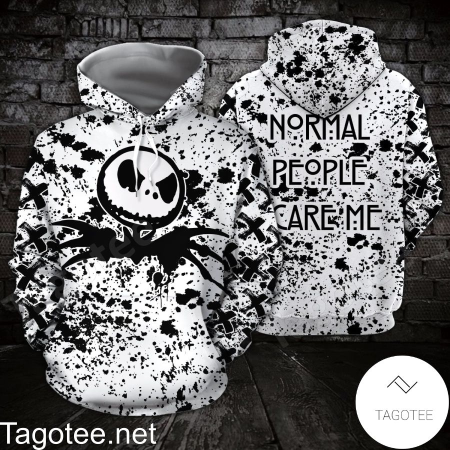 Jack Skellington Normal People Scare Me Shirt, Tank Top And Leggings a