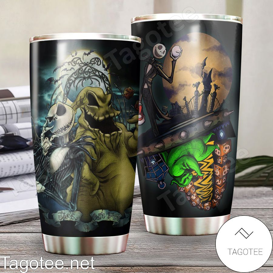 Jack Skellington Vs Oogie Boogie Tumbler