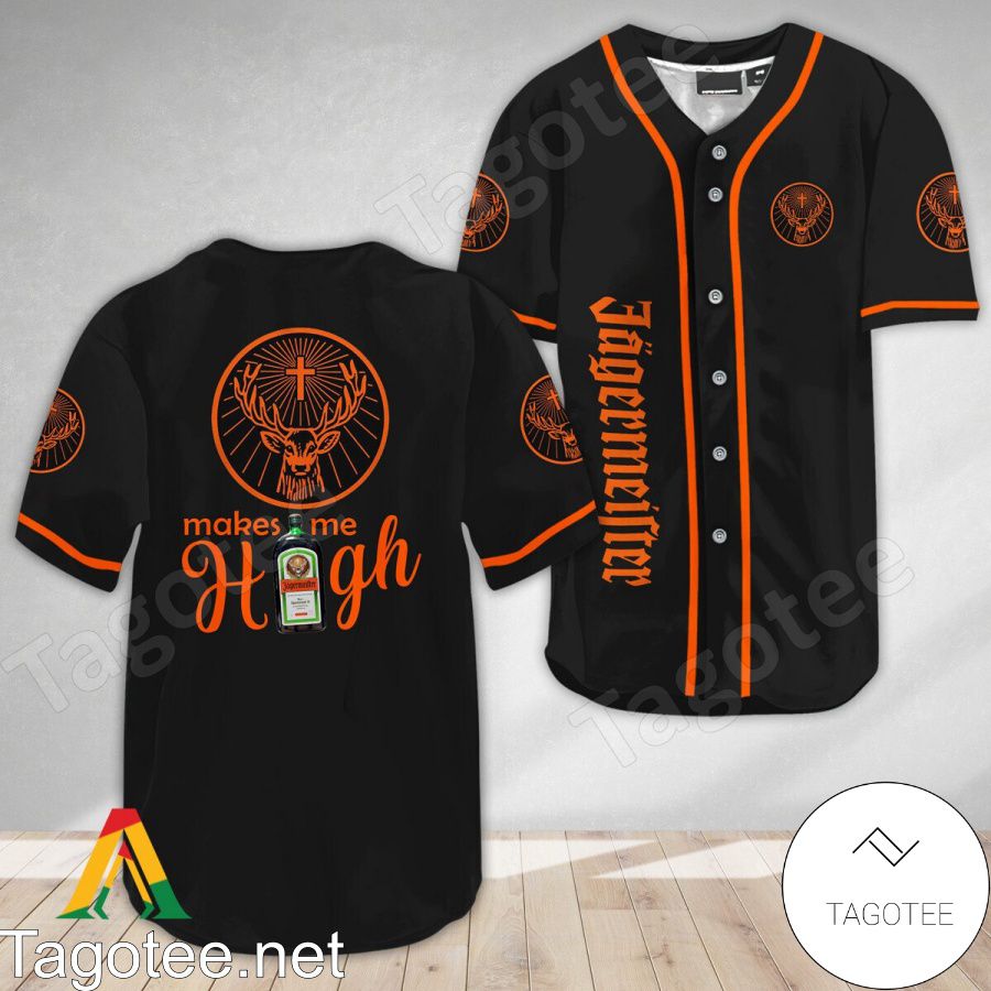 Jagermeister Make Me High Baseball Jersey