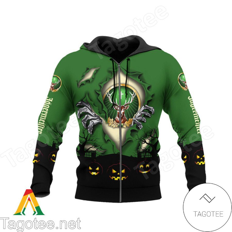 Jagermeister Scary Night Halloween Hoodie a