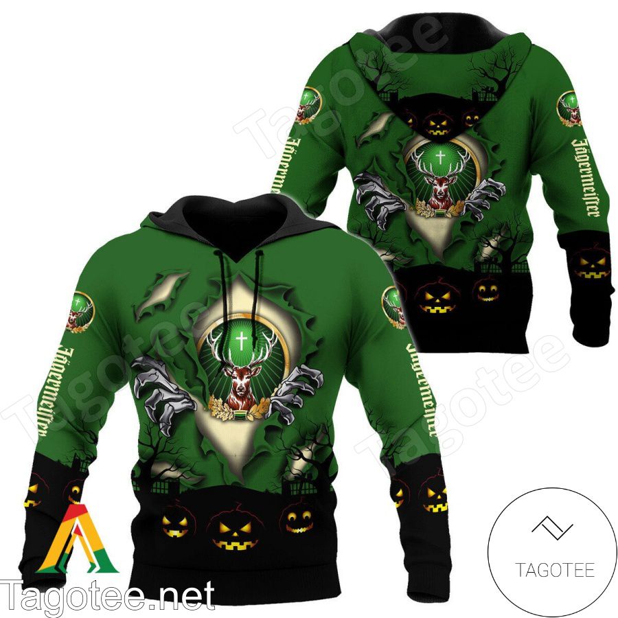 Jagermeister Scary Night Halloween Hoodie