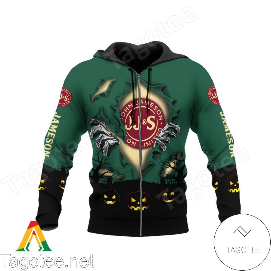 Jameson Whiskey Scary Night Halloween Hoodie a