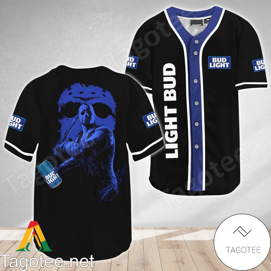 Jason Voorhees Friday The 13th Bud Light Baseball Jersey