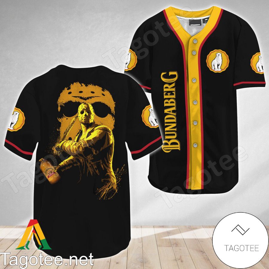 Jason Voorhees Friday The 13th Bundaberg Rum Baseball Jersey