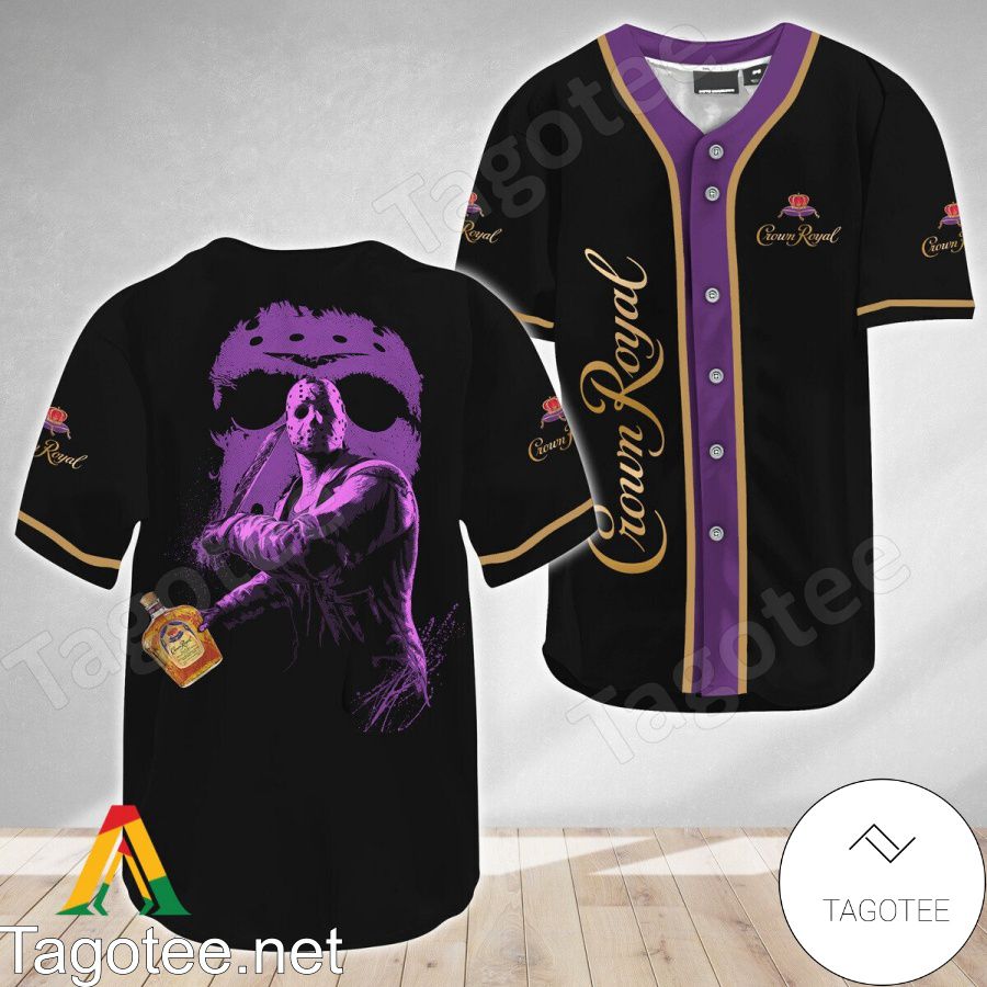 Jason Voorhees Friday The 13th Crown Royal Baseball Jersey