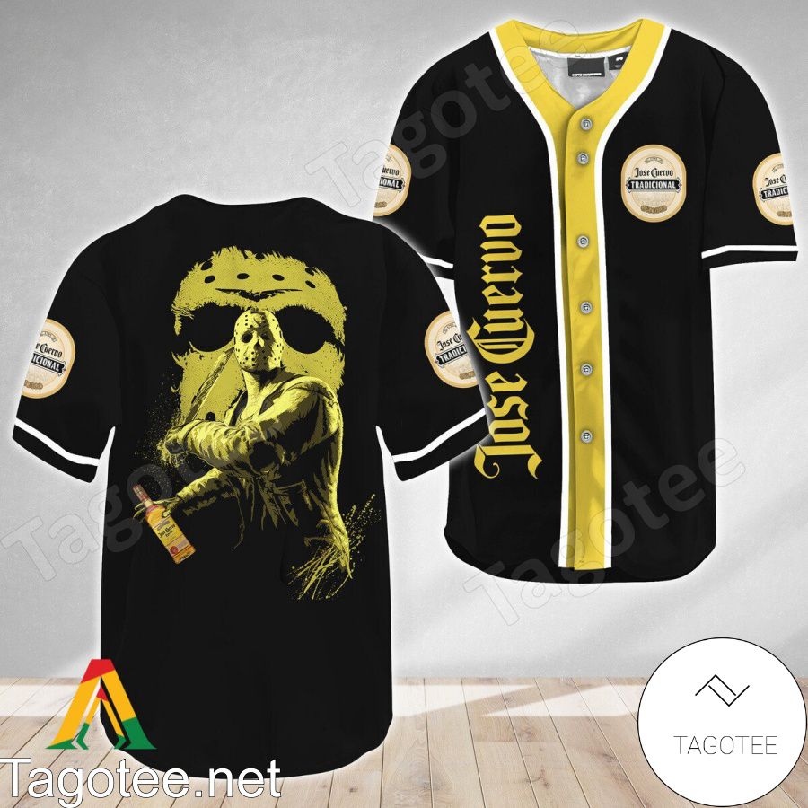 Jason Voorhees Friday The 13th Jose Cuervo Baseball Jersey