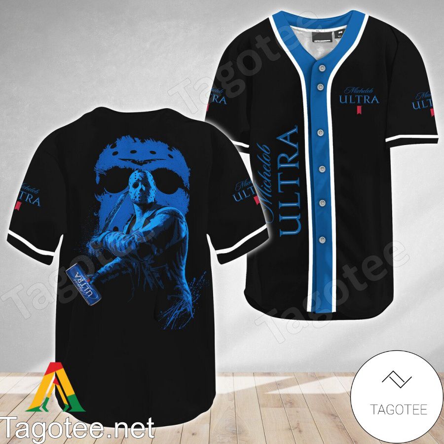 Jason Voorhees Friday The 13th Michelob ULTRA Baseball Jersey