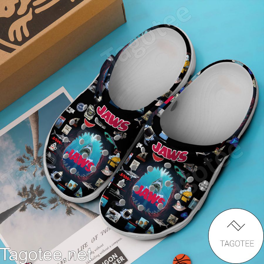 Jaws Movie Crocs Clogs a