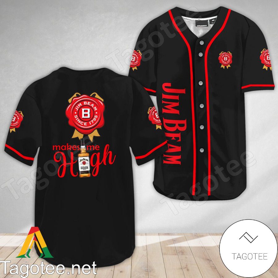 Jim Beam Make Me High Baseball Jersey